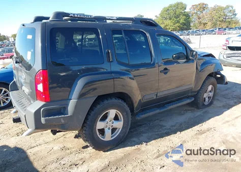 2005 Nissan Xterra Se from USA, damaged, VIN 5N1AN08W25C641408